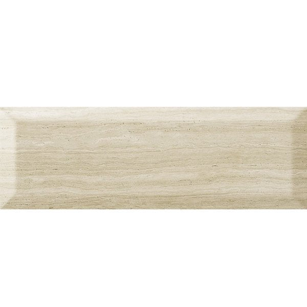 Creta Bisel Brick Matt Cream 10cm x 30cm Wall Tile